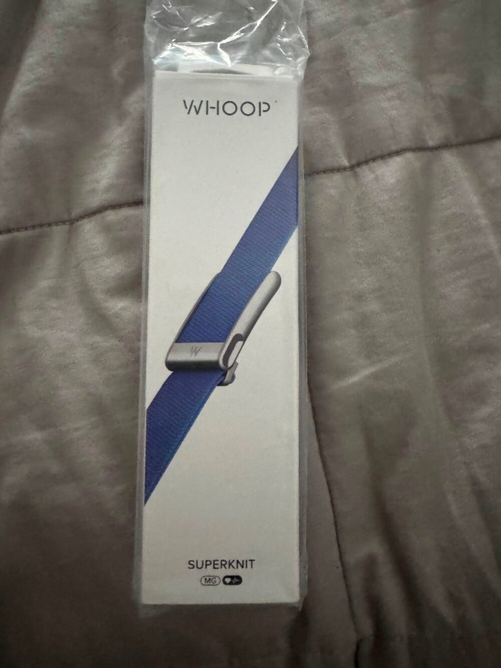 NWT WHOOP MG SuperKnit Band Tide Blue Sealed